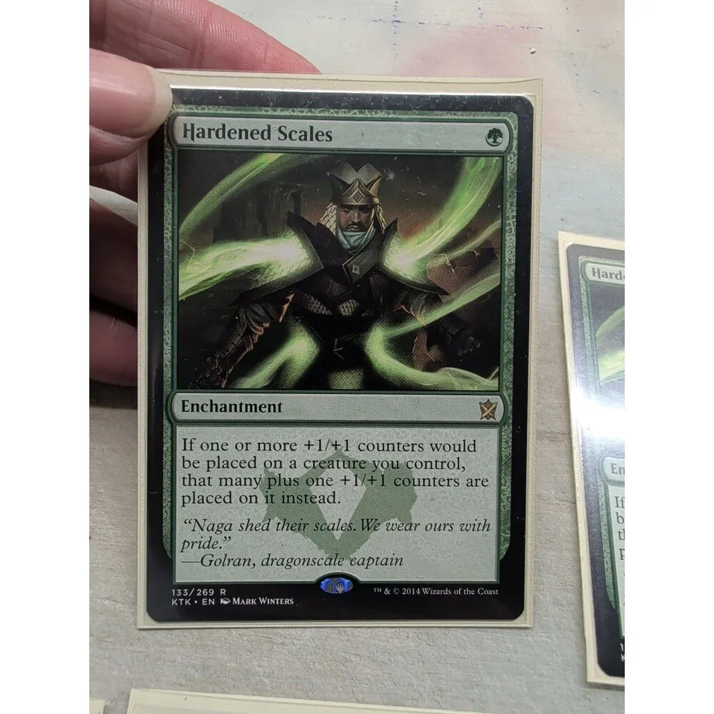 ​MTG Lot of 12: 3x Hardened Scales Hangarback Walker Timbercrown Pathway & More